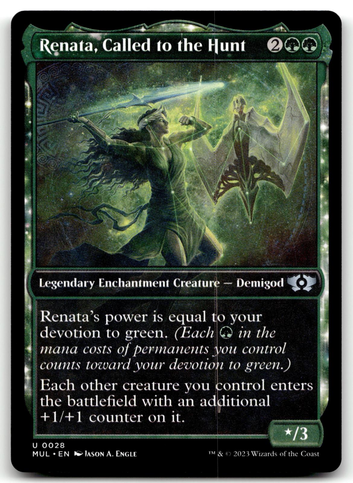 Renata, Called to the Hunt 28 March of the Machine: Multiverse Legends Magic
