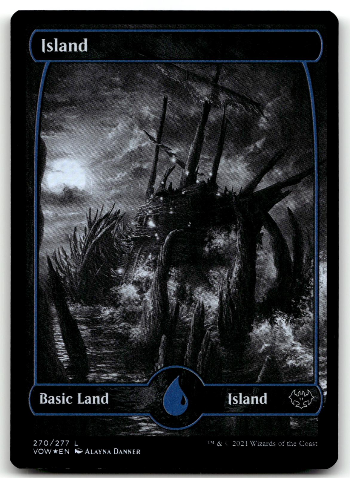 Island (270) 270 Land Innistrad: Crimson Vow Magic: The Gathering Foil Near Mint
