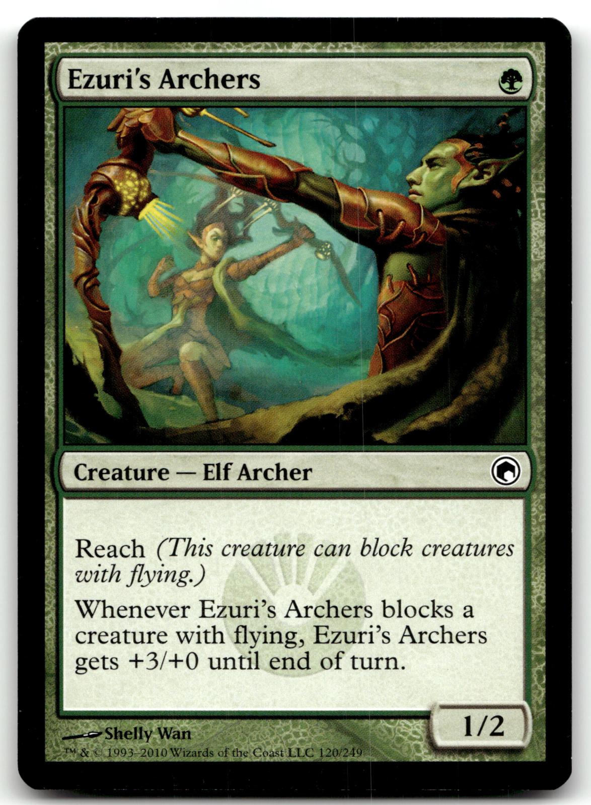 Ezuri's Archers 120 Common Scars of Mirrodin Magic: The Gathering Near Mint