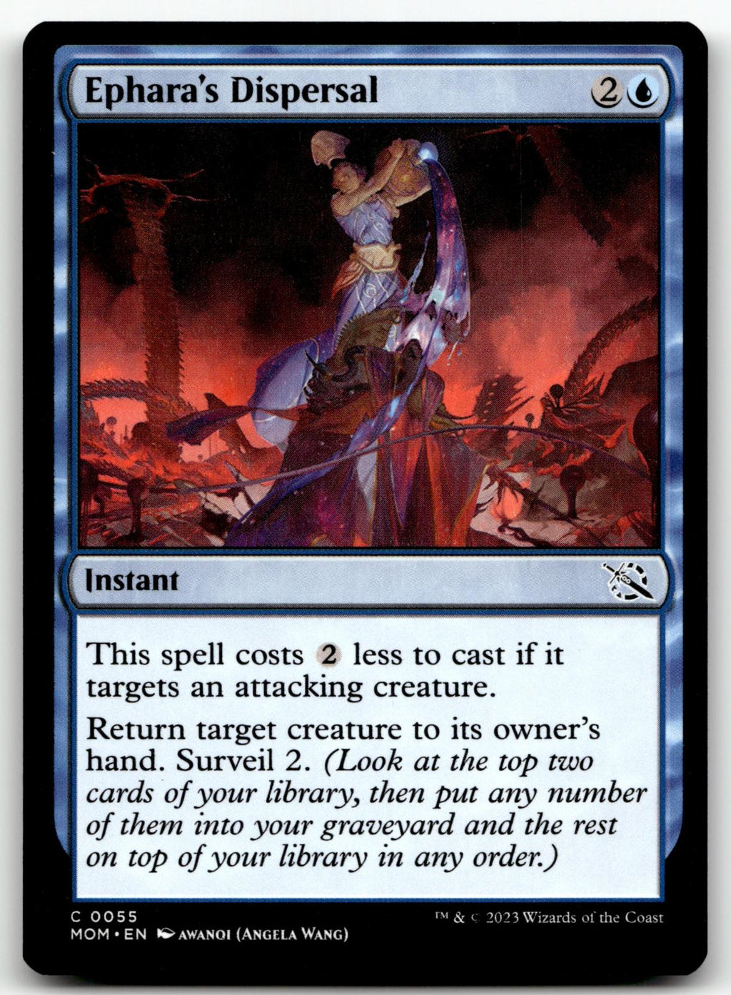 Ephara's Dispersal 55 Common March of the Machine Magic: The Gathering Near Mint
