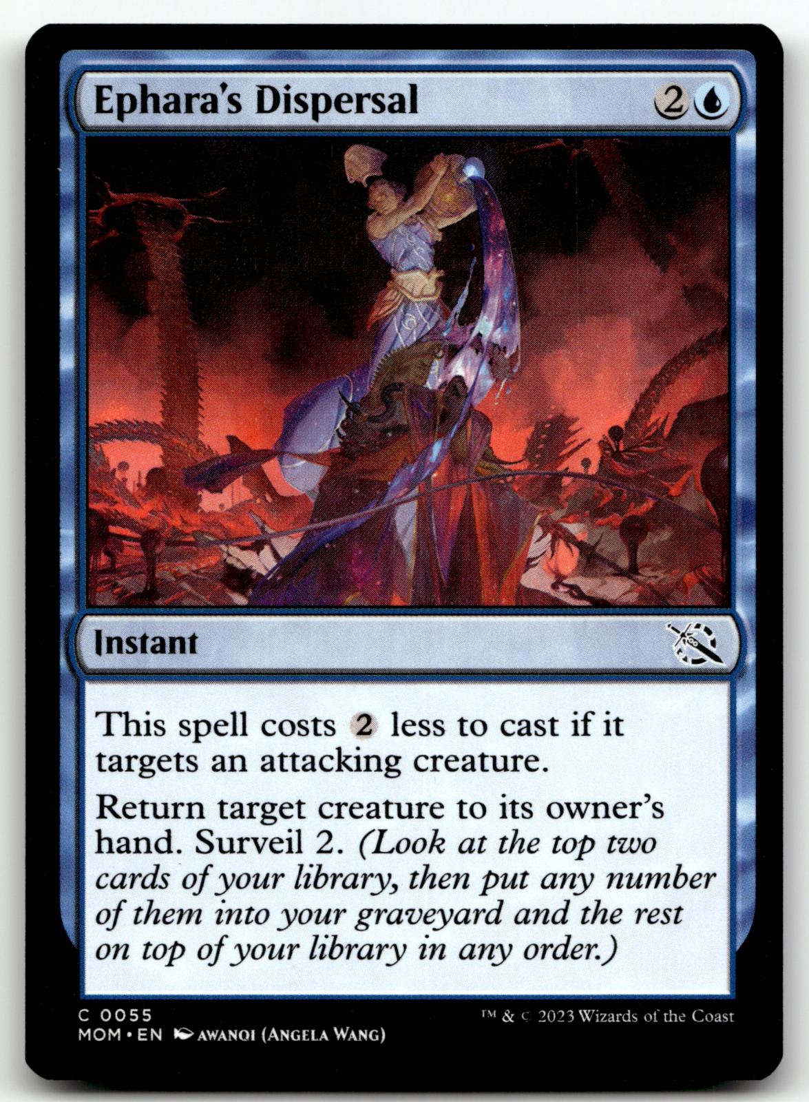 Ephara's Dispersal 55 Common March of the Machine Magic: The Gathering Near Mint
