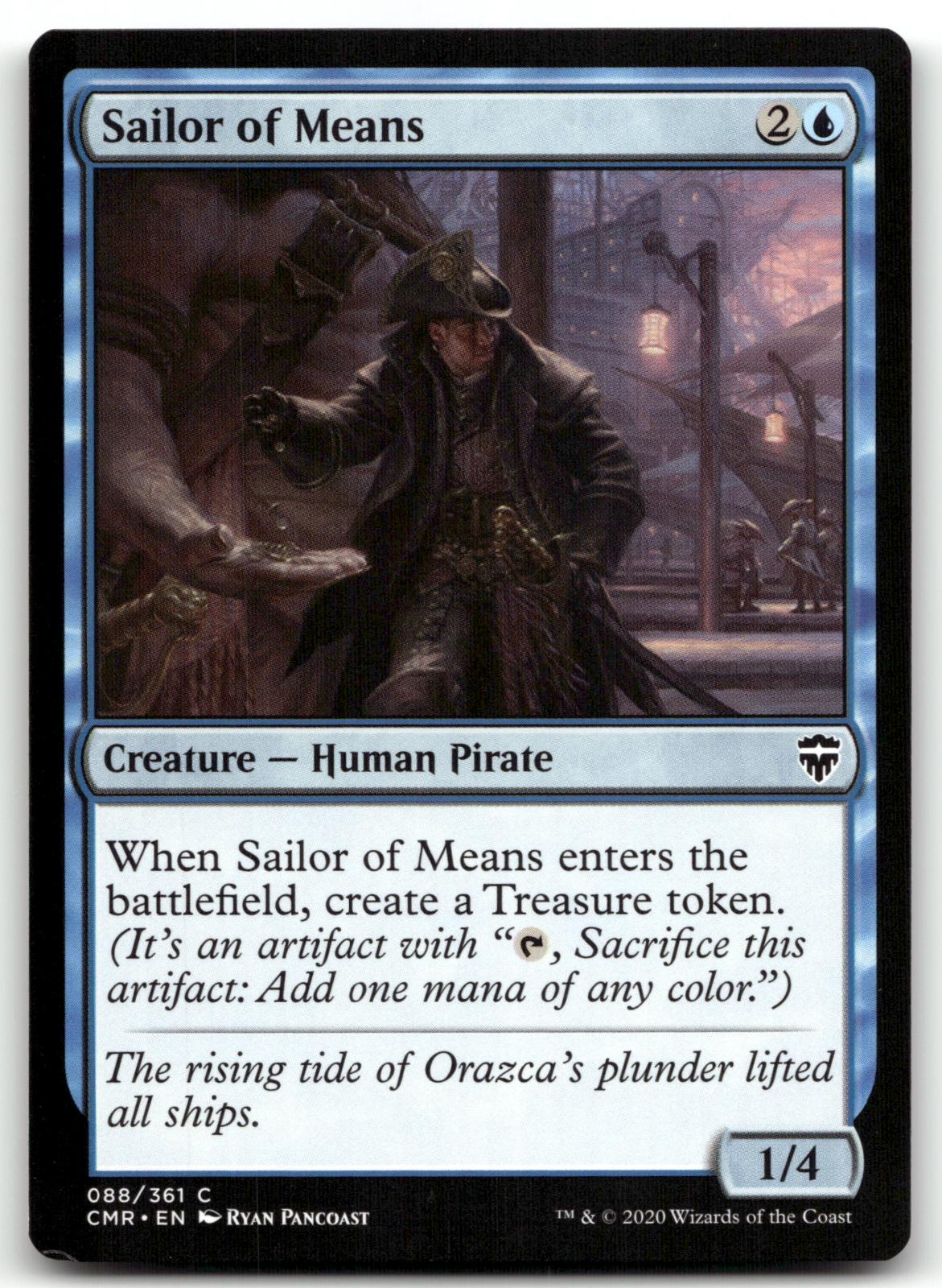 Sailor of Means 88 Common Commander Legends Magic: The Gathering Near Mint