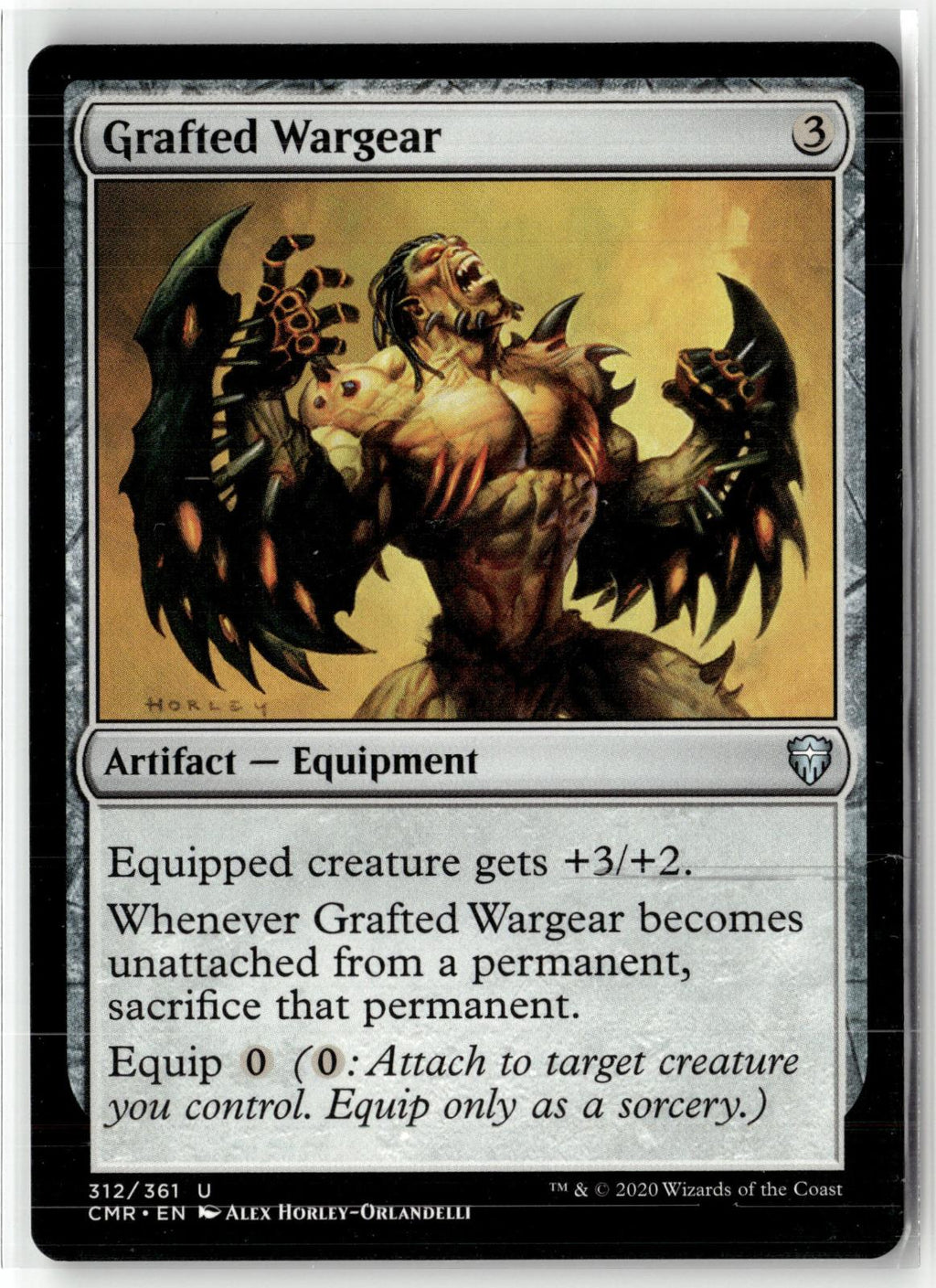 Grafted Wargear 312 Uncommon Commander Legends Magic: The Gathering Near Mint
