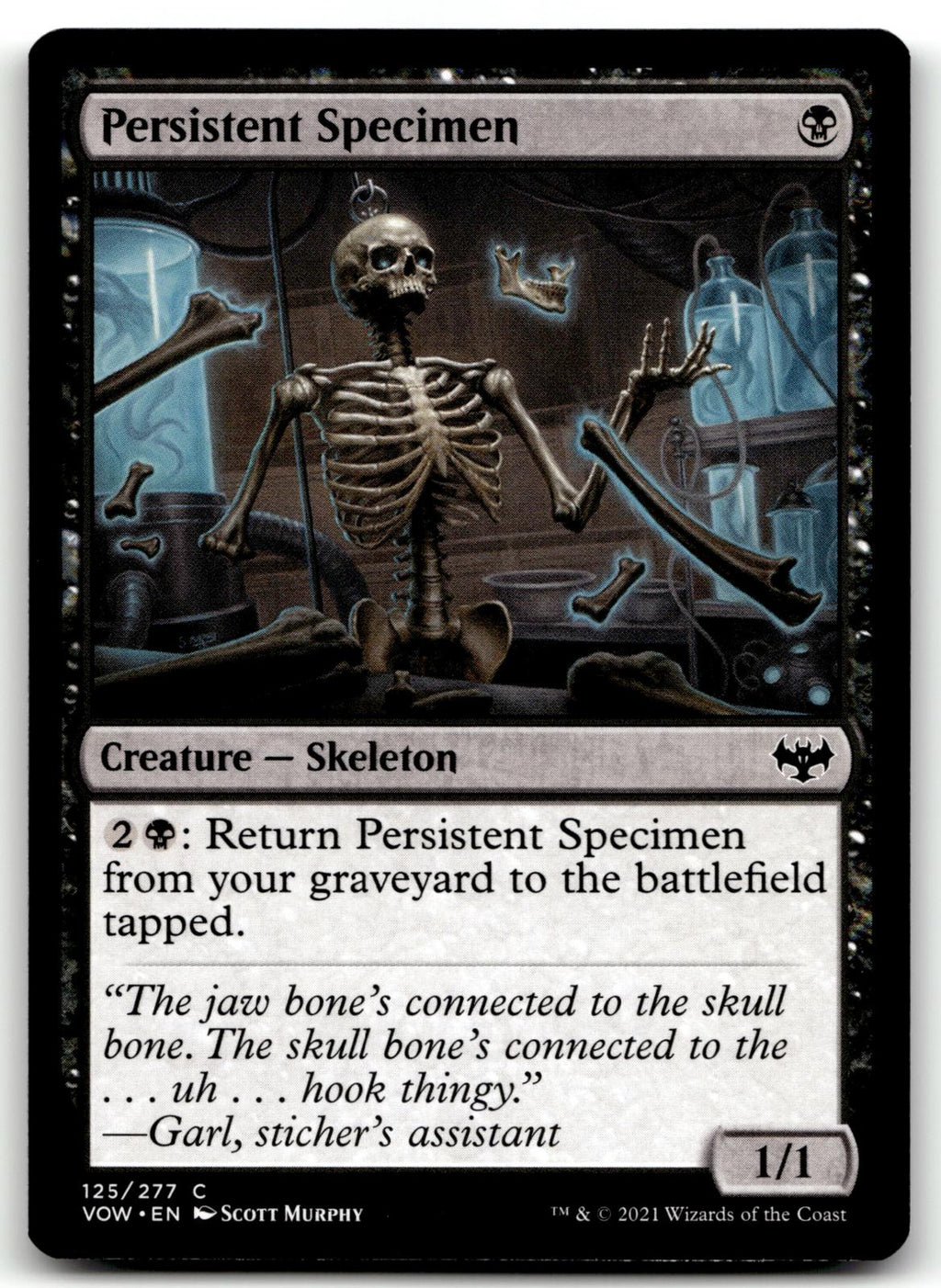 Persistent Specimen 125 Common Innistrad: Crimson Vow Magic: The Gathering NM