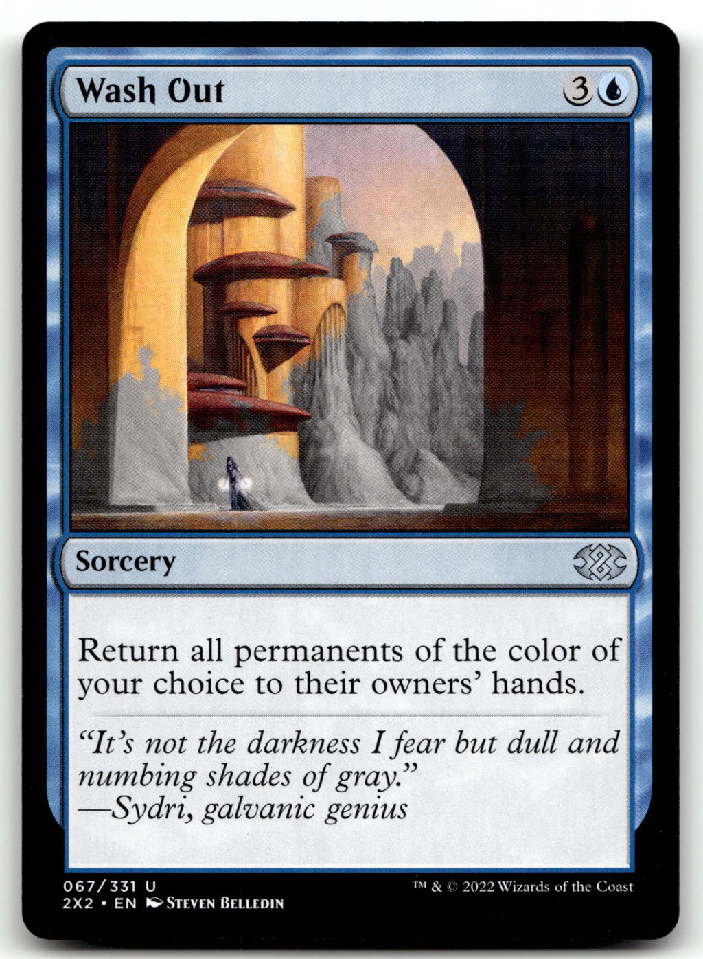 Wash Out 67 Uncommon Double Masters 2022 Magic: The Gathering Near Mint