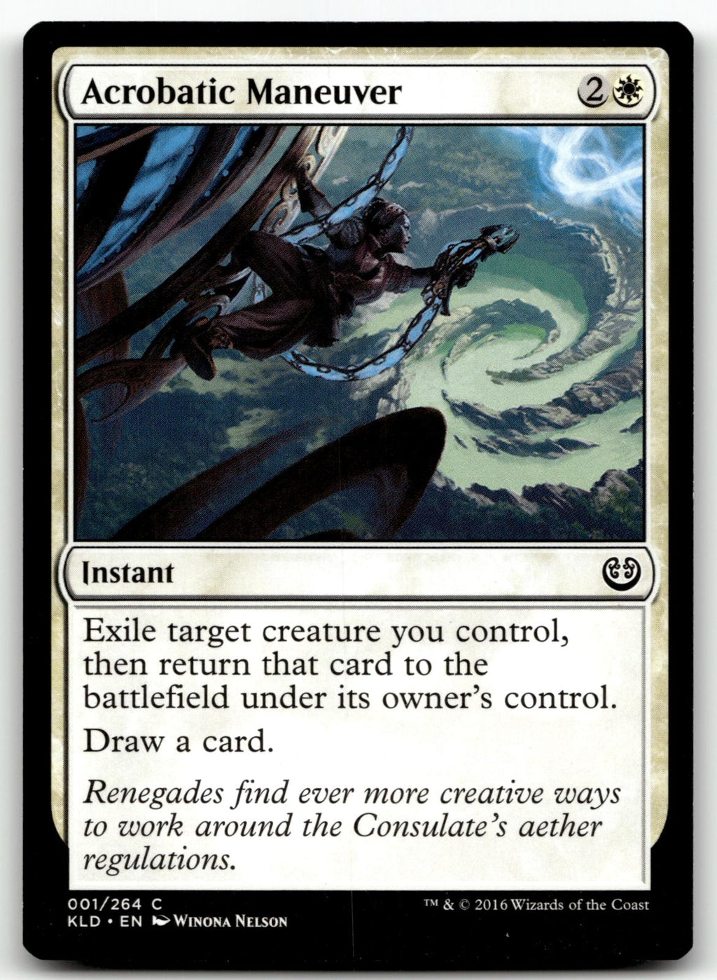 Acrobatic Maneuver 1 Common Kaladesh Magic: The Gathering Near Mint