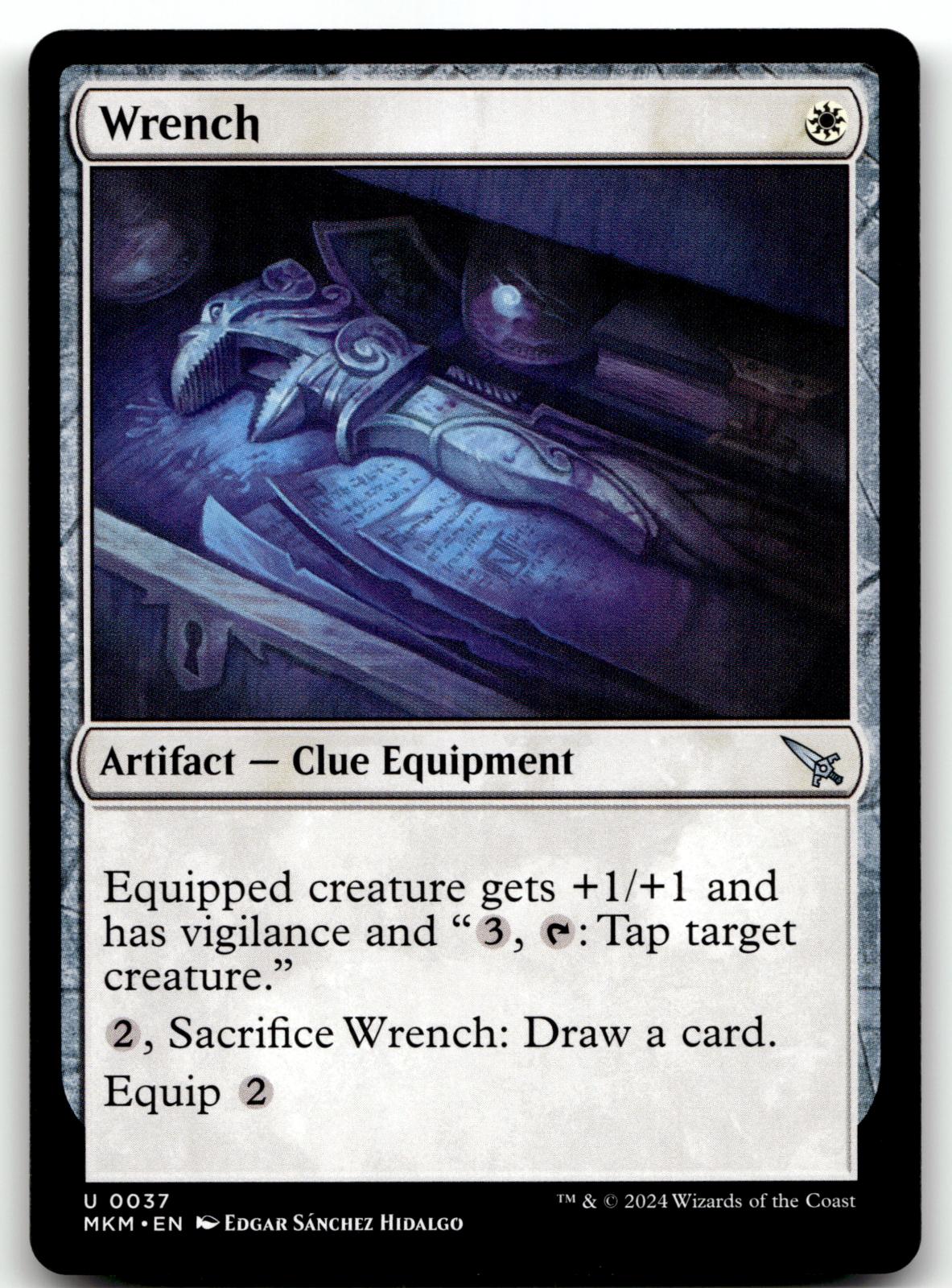 Wrench 37 Uncommon Murders at Karlov Manor Magic: The Gathering Near Mint
