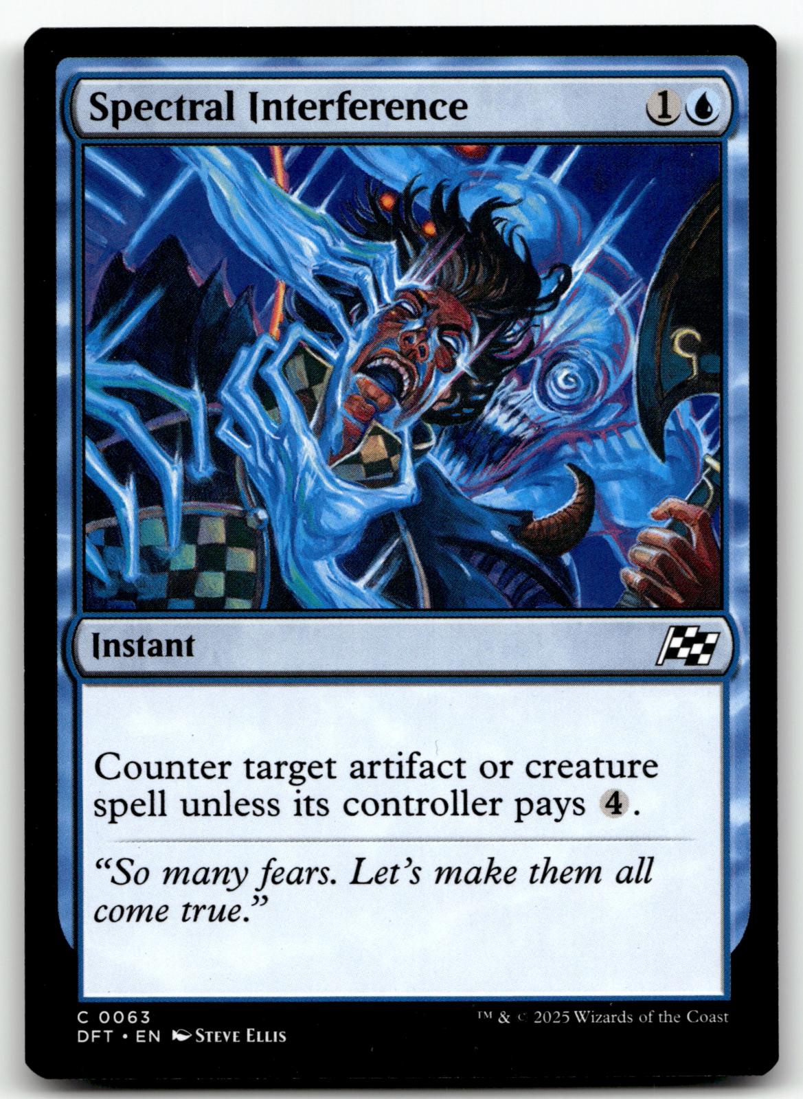 Spectral Interference 63 Common Aetherdrift Magic: The Gathering Near Mint