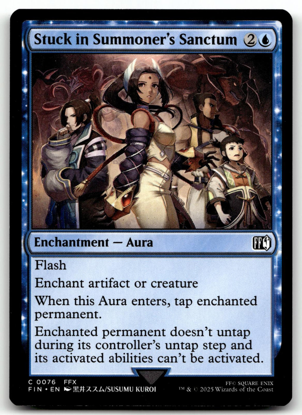 Stuck in Summoner's Sanctum 76 Common FINAL FANTASY Magic: The Gathering NM