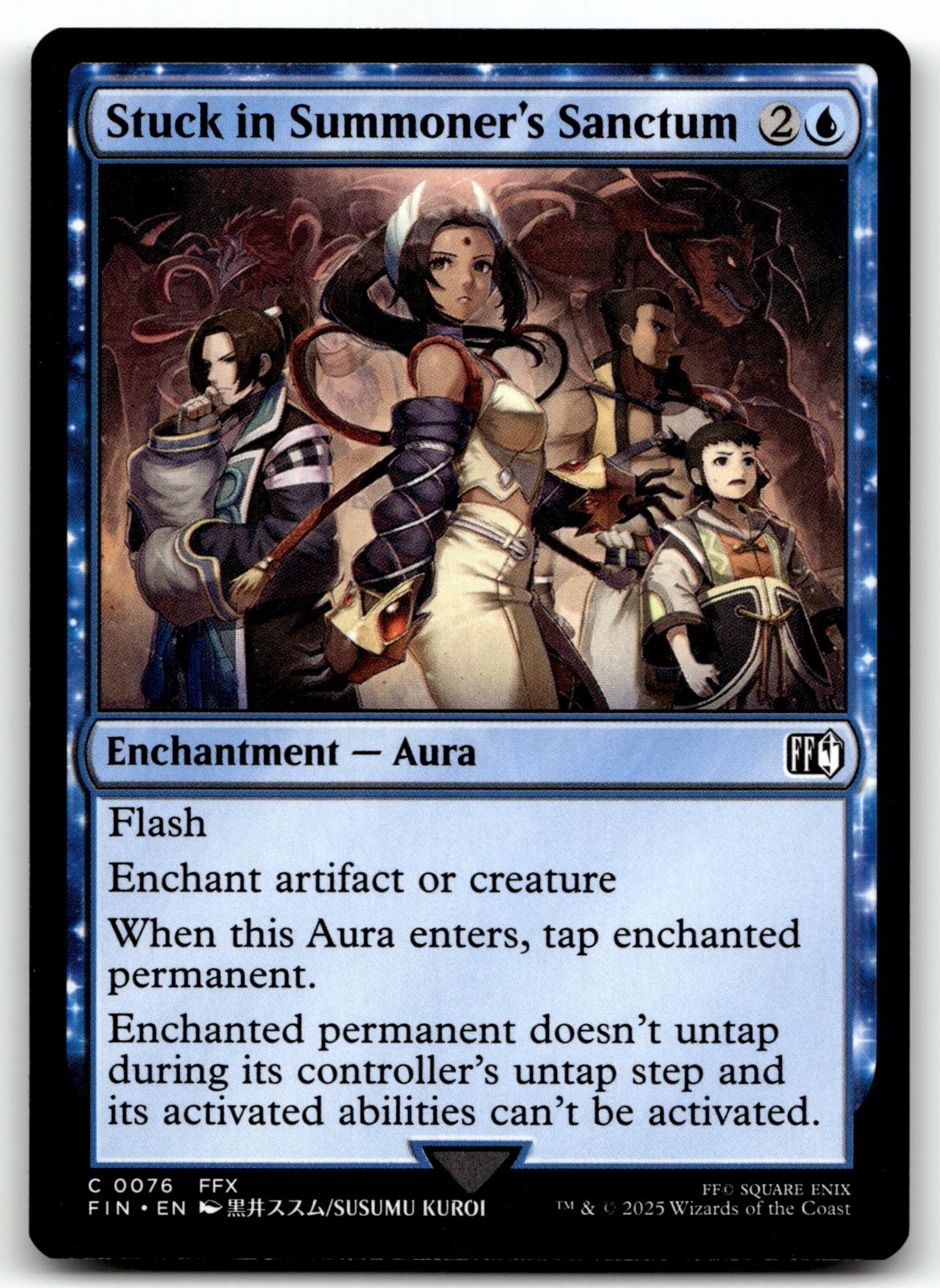 Stuck in Summoner's Sanctum 76 Common FINAL FANTASY Magic: The Gathering NM