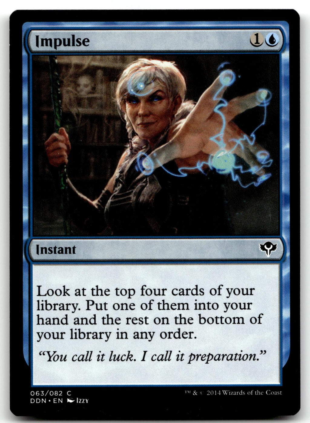 Impulse 63 Common Duel Decks: Speed vs. Cunning Magic: The Gathering Near Mint