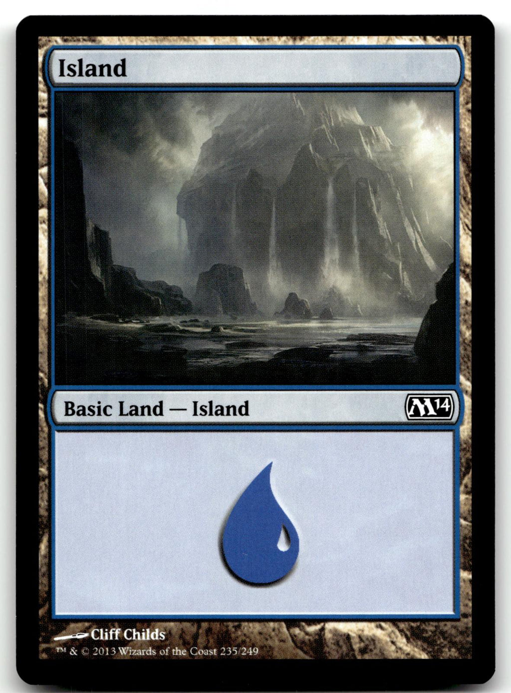 Island (235) 235 Land Magic 2012 (M12) Magic: The Gathering Near Mint