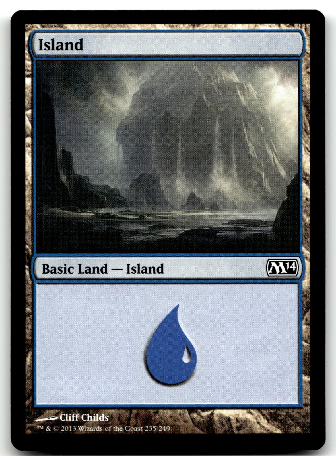 Island (235) 235 Land Magic 2012 (M12) Magic: The Gathering Near Mint