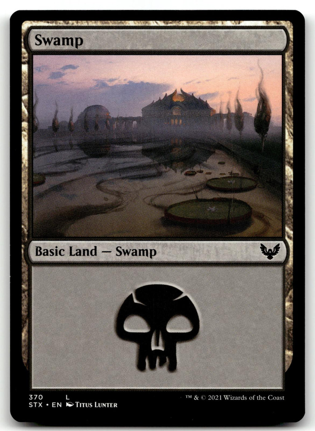 Swamp (370) 370 Land Strixhaven: School of Mages Magic: The Gathering Near Mint