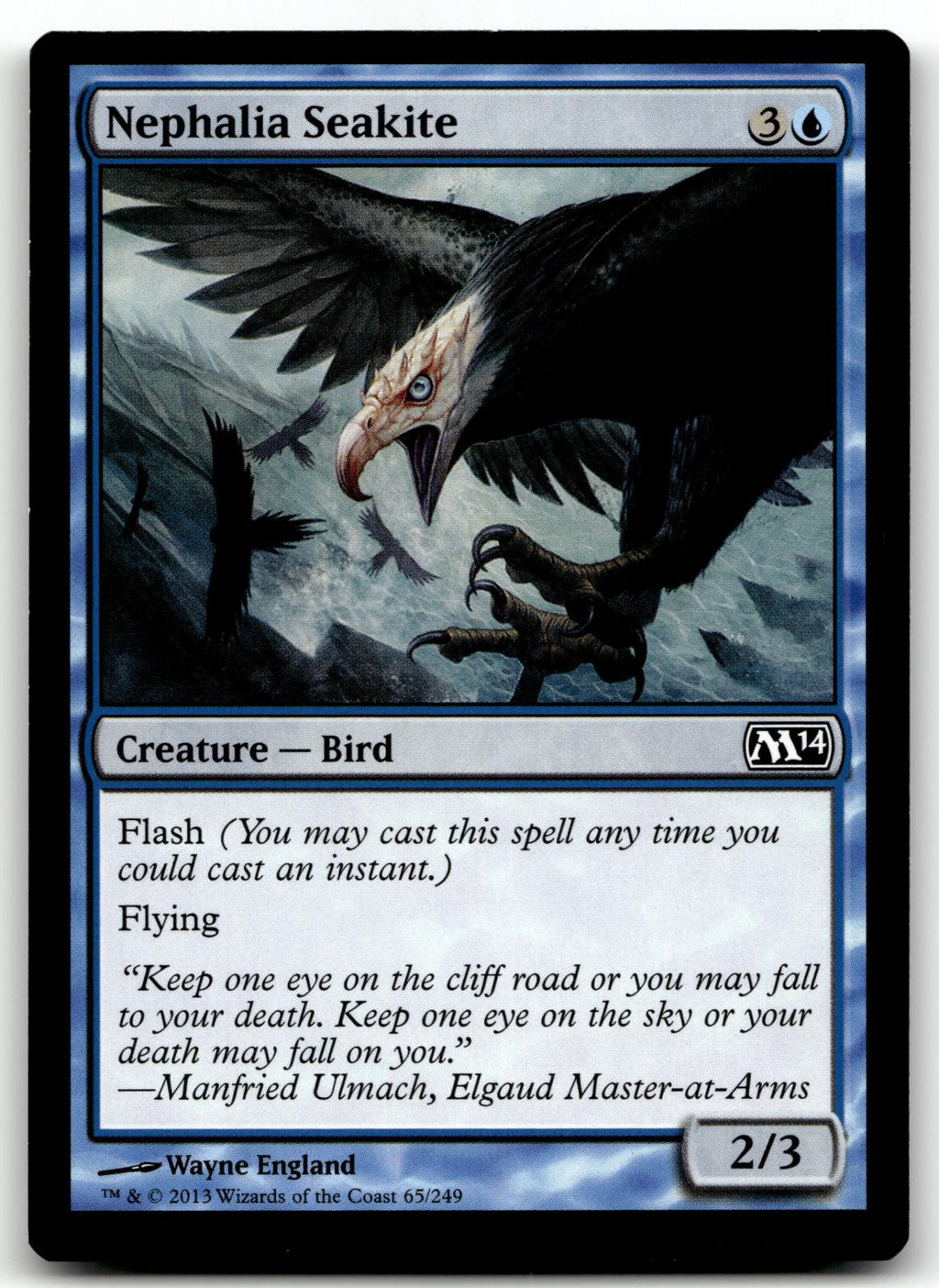 Nephalia Seakite 65 Common Magic 2014 (M14) Magic: The Gathering Near Mint
