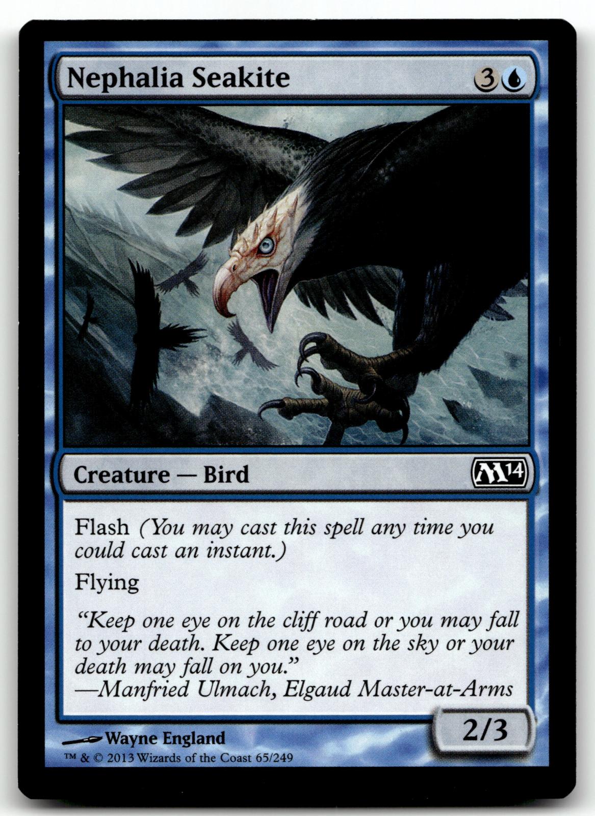 Nephalia Seakite 65 Common Magic 2014 (M14) Magic: The Gathering Near Mint