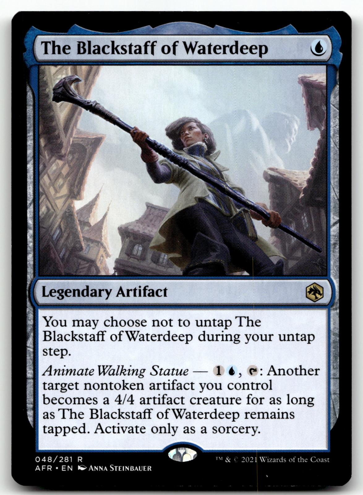 The Blackstaff of Waterdeep 48 Adventures in the Forgotten Realms Magic: The Gathering NM