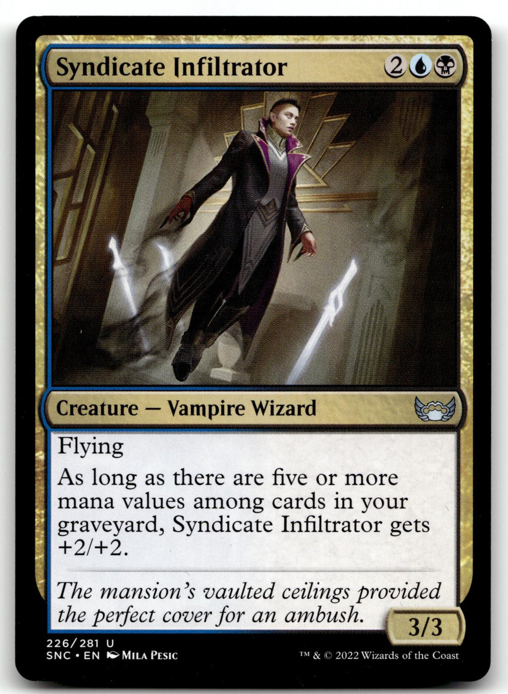 Syndicate Infiltrator 226 Streets of New Capenna Magic: The Gathering NM