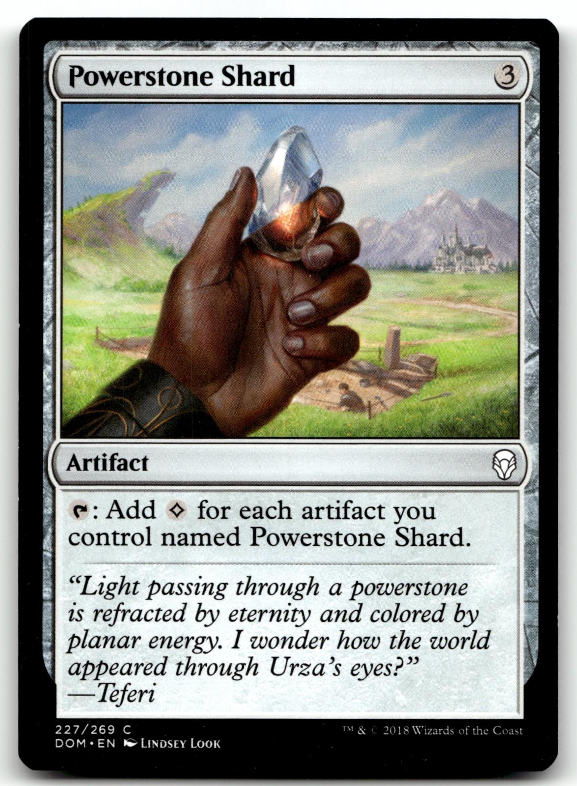 Powerstone Shard 227 Common Dominaria Magic: The Gathering Near Mint