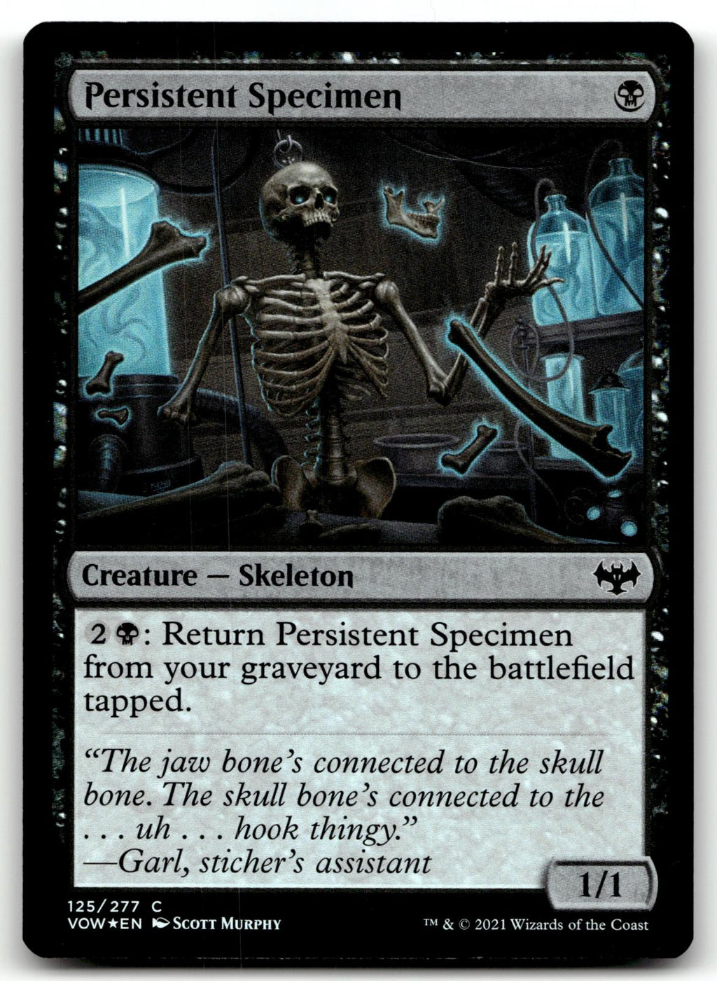 Persistent Specimen 125 Innistrad: Crimson Vow Magic: The Gathering Foil NM