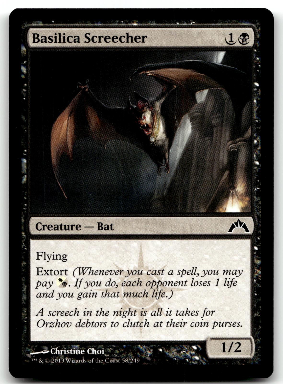 Basilica Screecher 58 Common Gatecrash Magic: The Gathering Near Mint