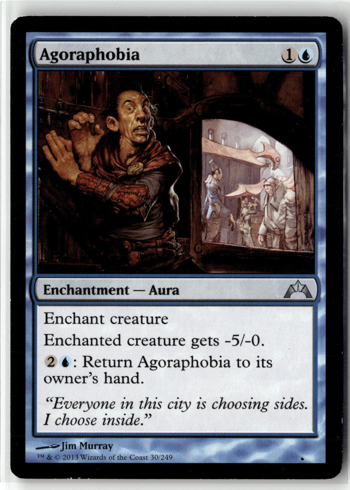 Agoraphobia 30 Uncommon Gatecrash Magic: The Gathering Near Mint