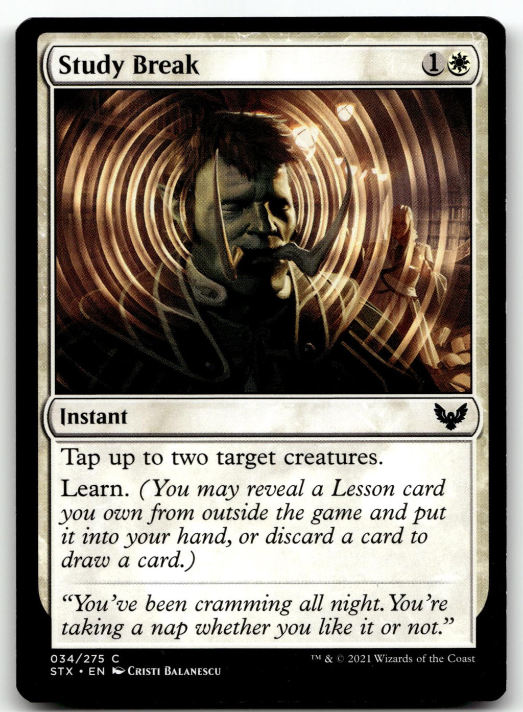 Study Break 34 Common Strixhaven: School of Mages Magic: The Gathering Near Mint
