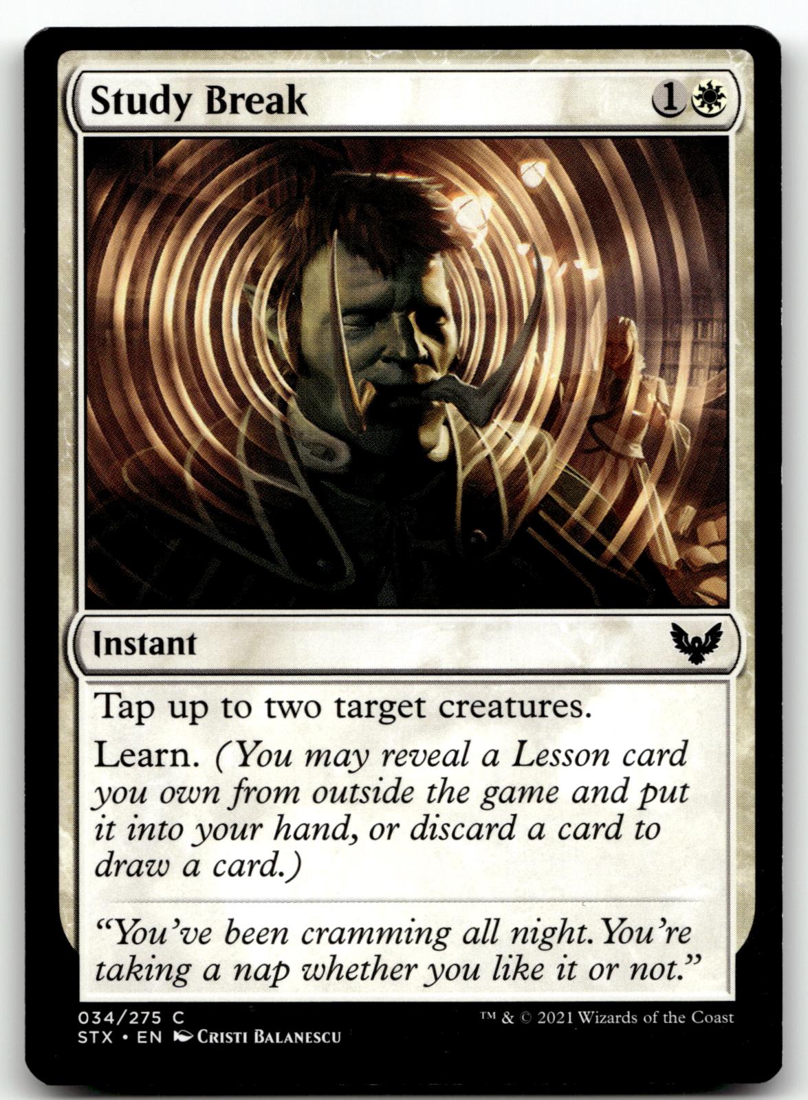 Study Break 34 Common Strixhaven: School of Mages Magic: The Gathering Near Mint