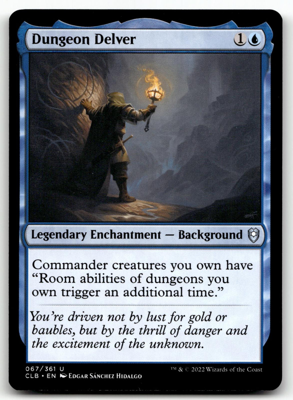 Dungeon Delver 67 Commander Legends: Battle for Baldur's Gate Magic: The Gathering NM