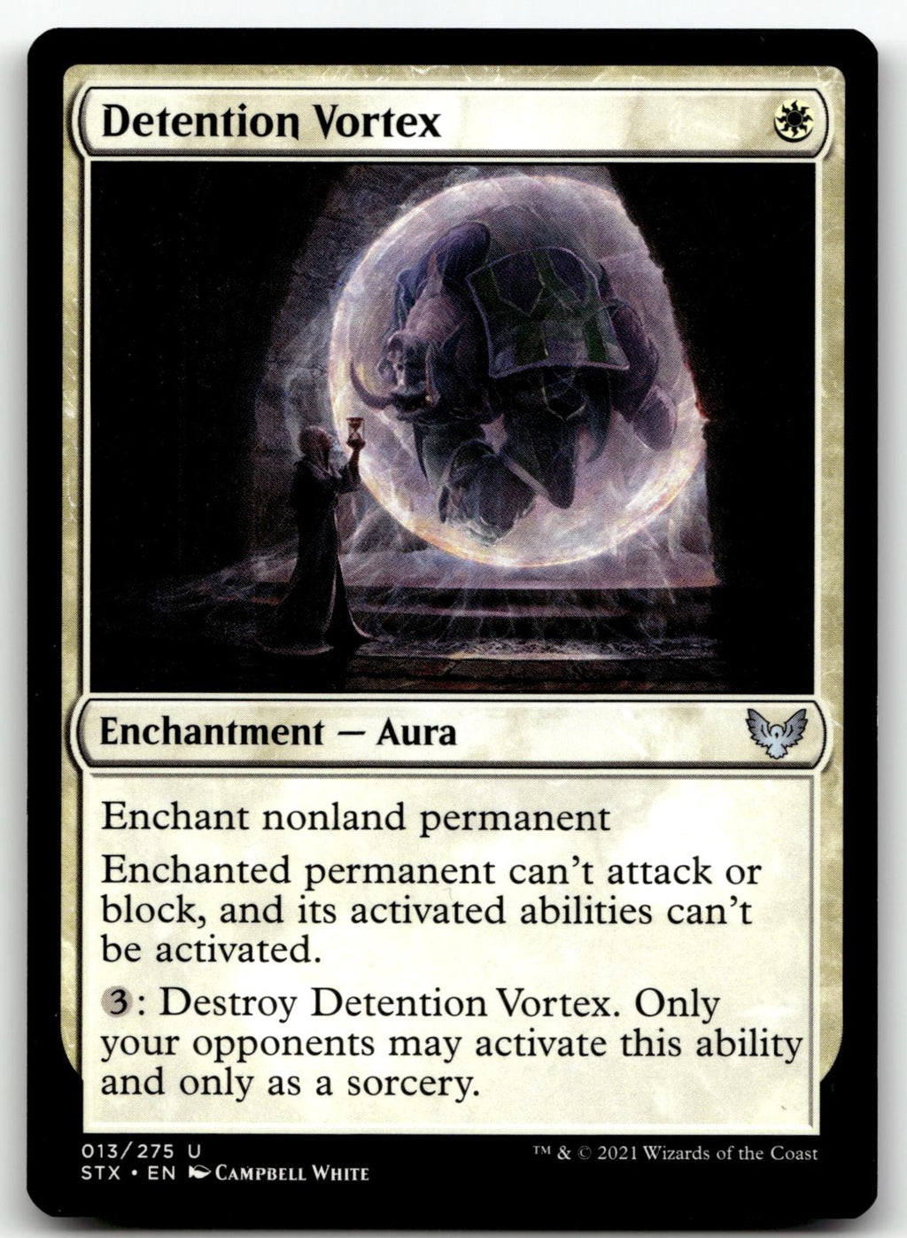 Detention Vortex 13 Uncommon Strixhaven: School of Mages Magic: The Gathering NM