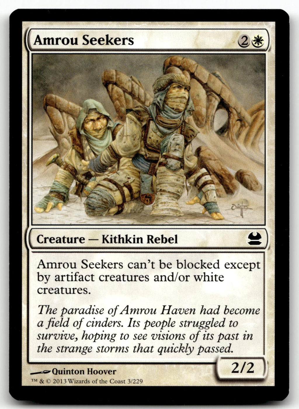 Amrou Seekers 3 Common Modern Masters Magic: The Gathering Near Mint