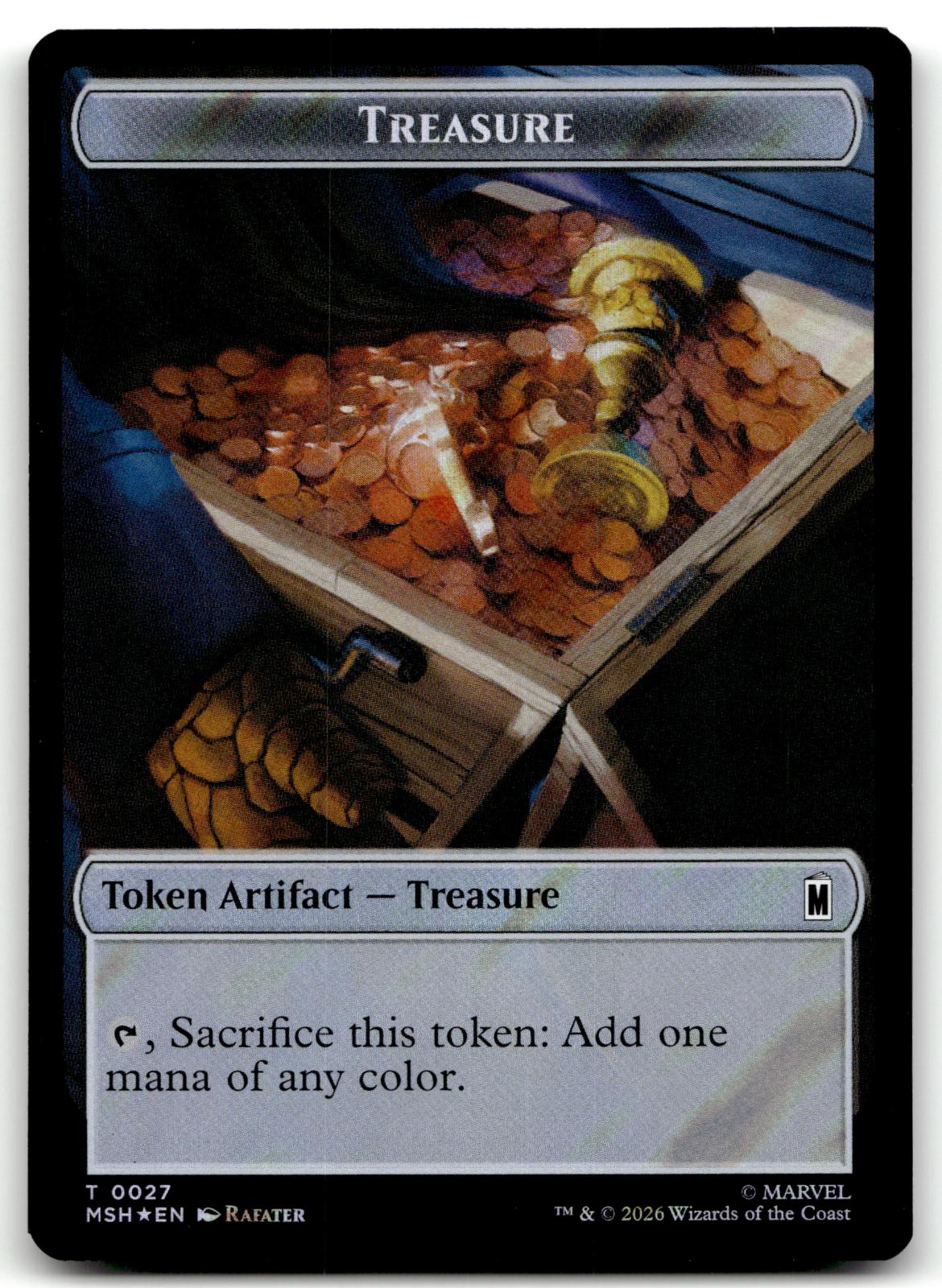 Treasure Token 12 Universes Beyond: The Lord of the Rings: Tales of Middle-earth