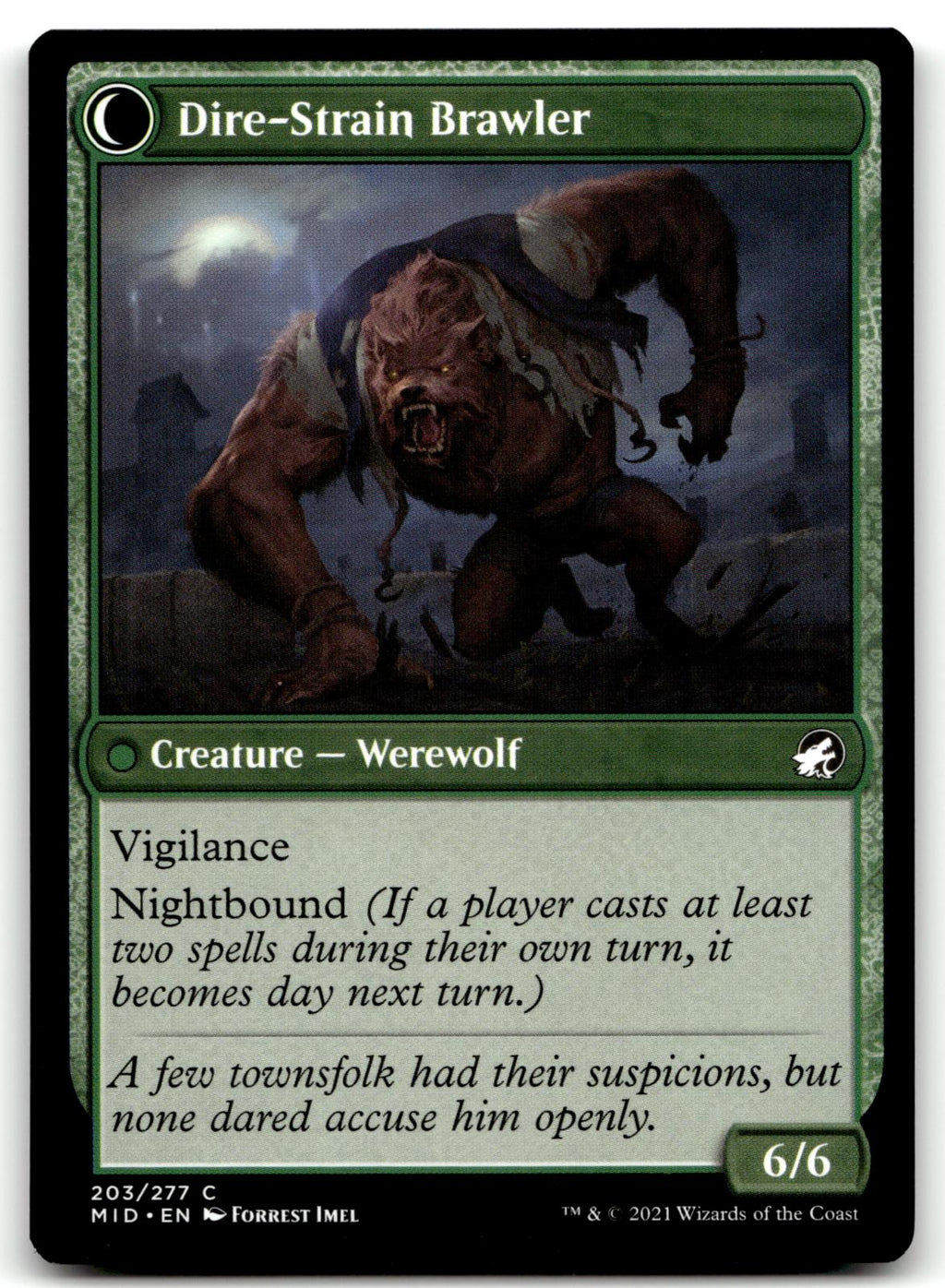 Tireless Hauler 203 Common Innistrad: Midnight Hunt Magic: The Gathering NM