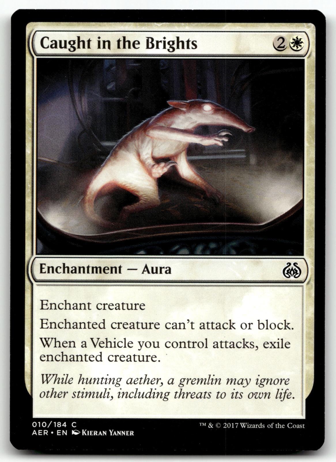Caught in the Brights 10 Common Aether Revolt Magic: The Gathering Near Mint