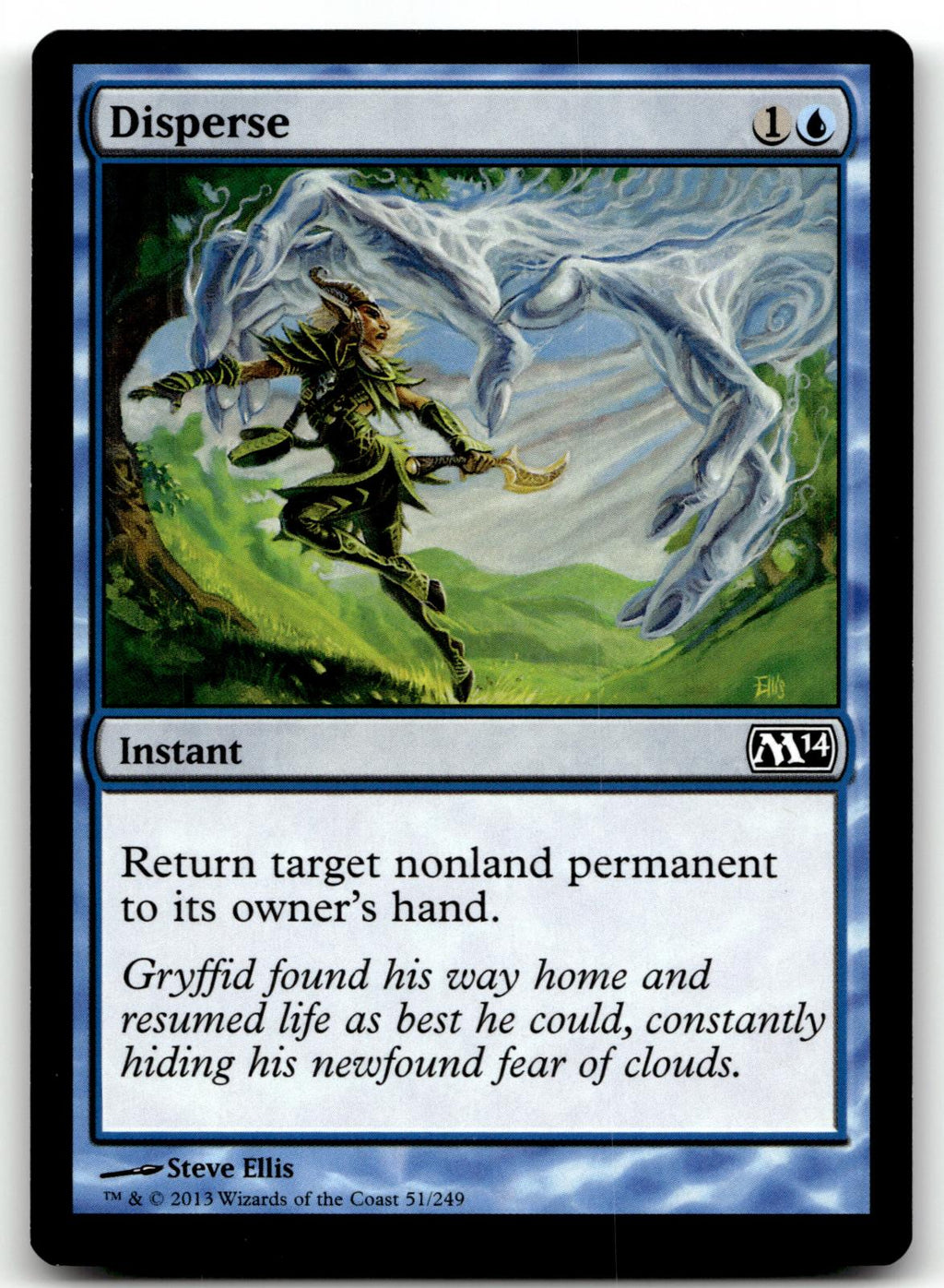 Disperse 51 Common Magic 2014 (M14) Magic: The Gathering Near Mint