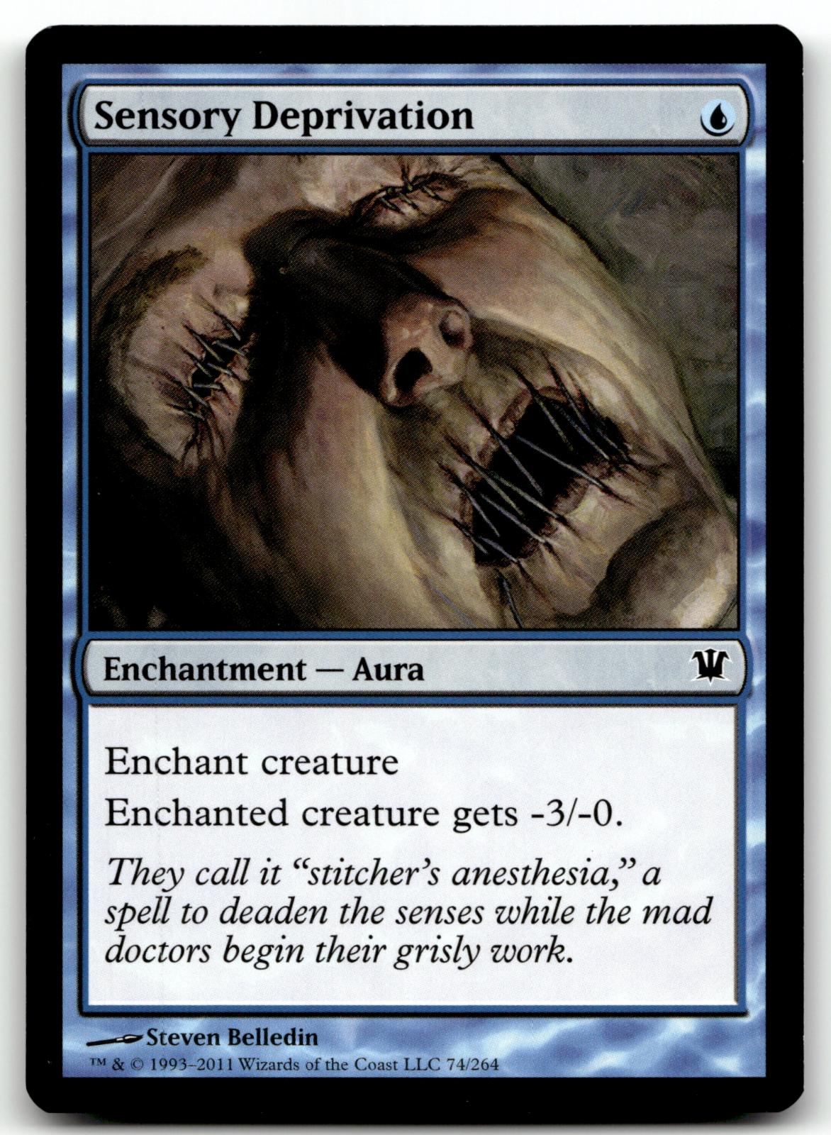 Sensory Deprivation 74 Common Innistrad Magic: The Gathering Near Mint