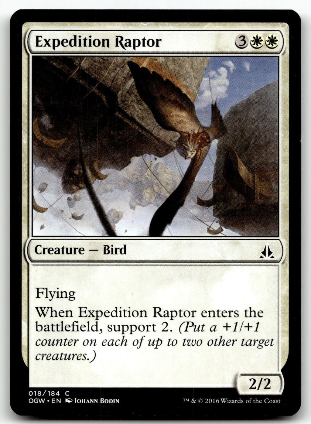 Expedition Raptor 18 Common Oath of the Gatewatch Magic: The Gathering Near Mint
