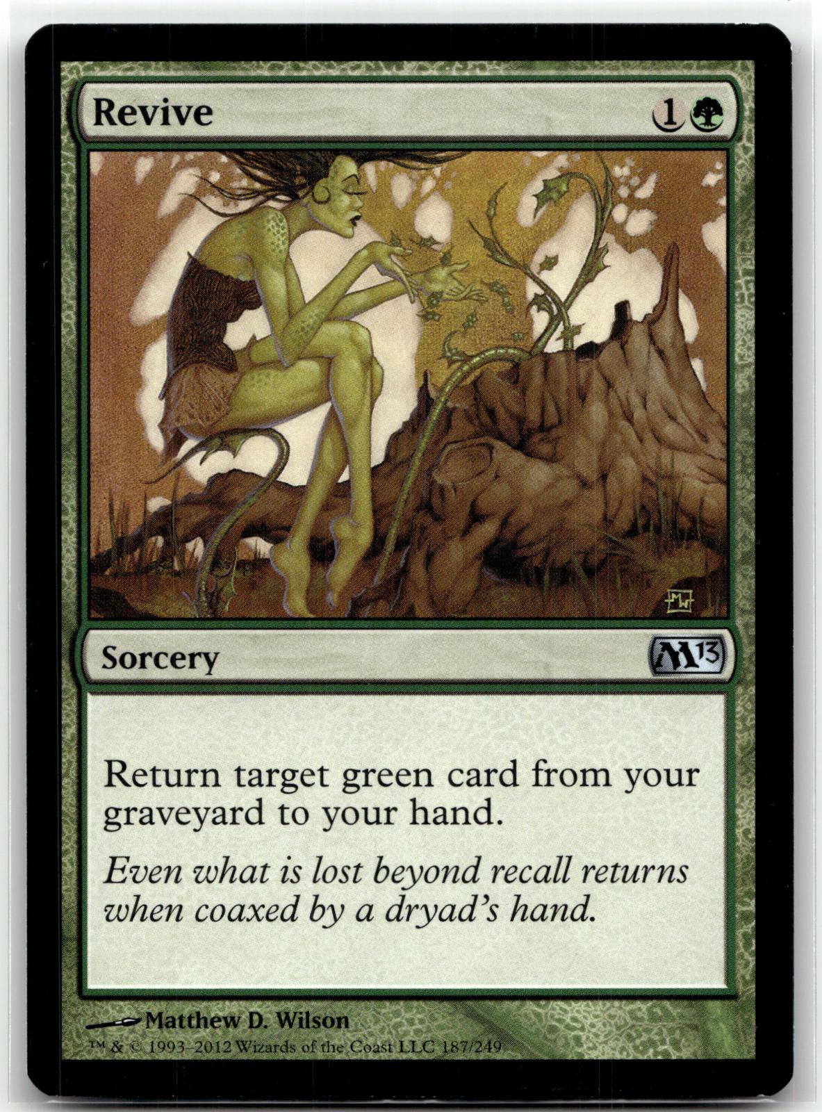 Revive 187 Uncommon Magic 2013 (M13) Magic: The Gathering Near Mint