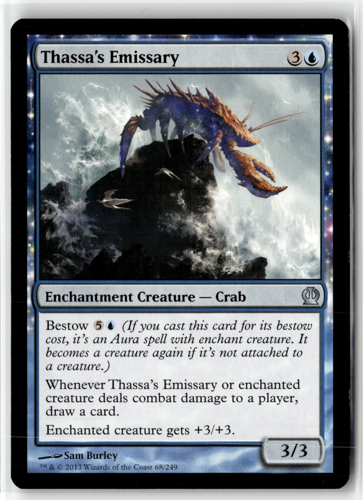 Thassa's Emissary 68 Uncommon Theros Magic: The Gathering Near Mint