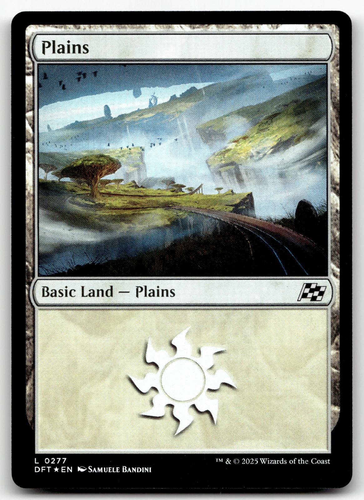 Plains (0277) 277 Land Aetherdrift Magic: The Gathering Foil Near Mint