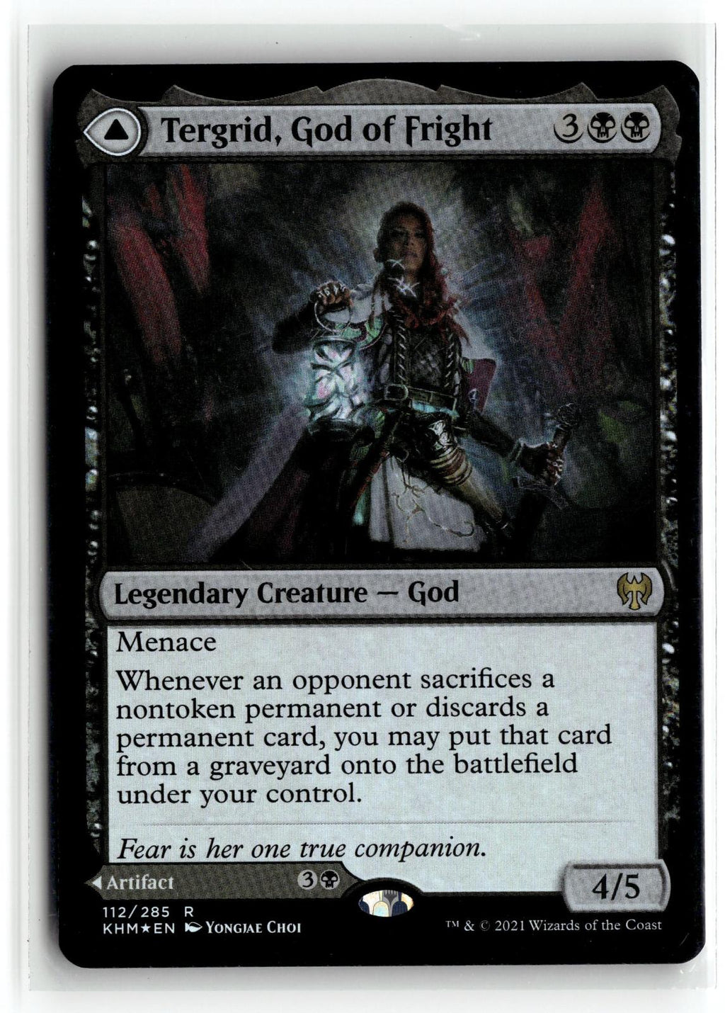 Tergrid, God of Fright 112 Rare Kaldheim Magic: The Gathering Near Mint