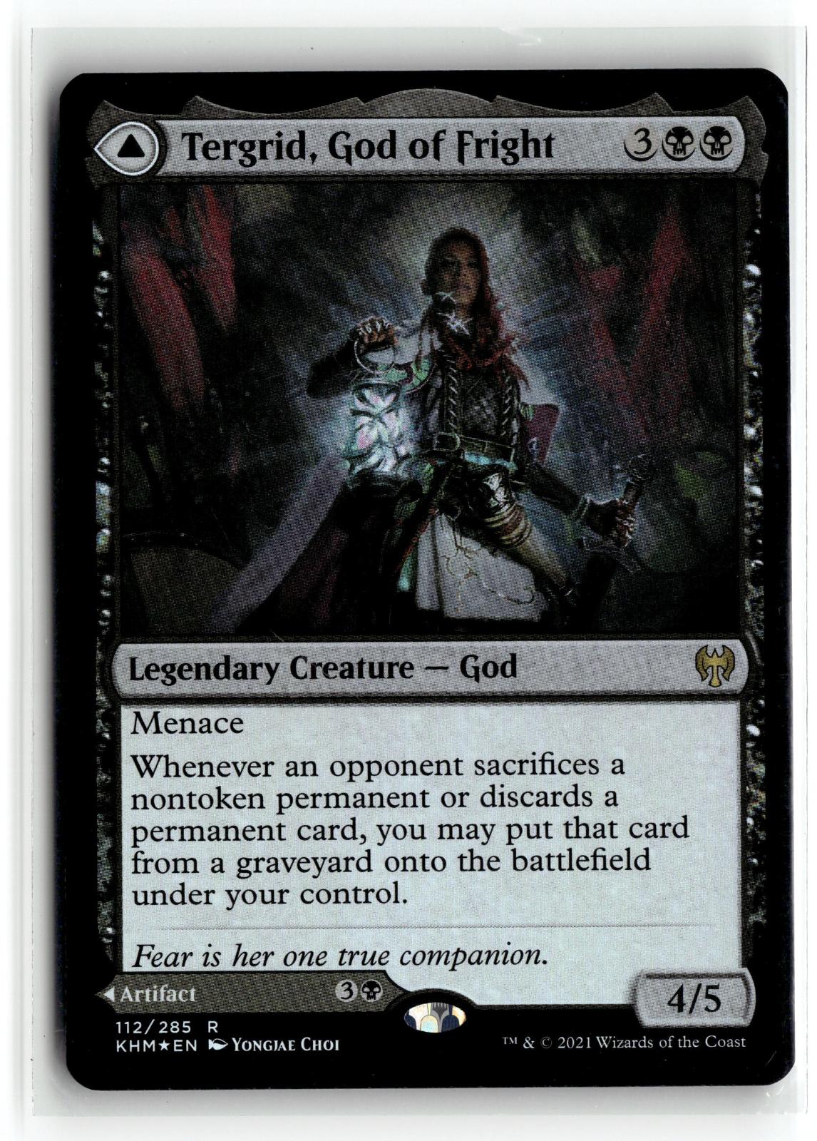 Tergrid, God of Fright 112 Rare Kaldheim Magic: The Gathering Near Mint