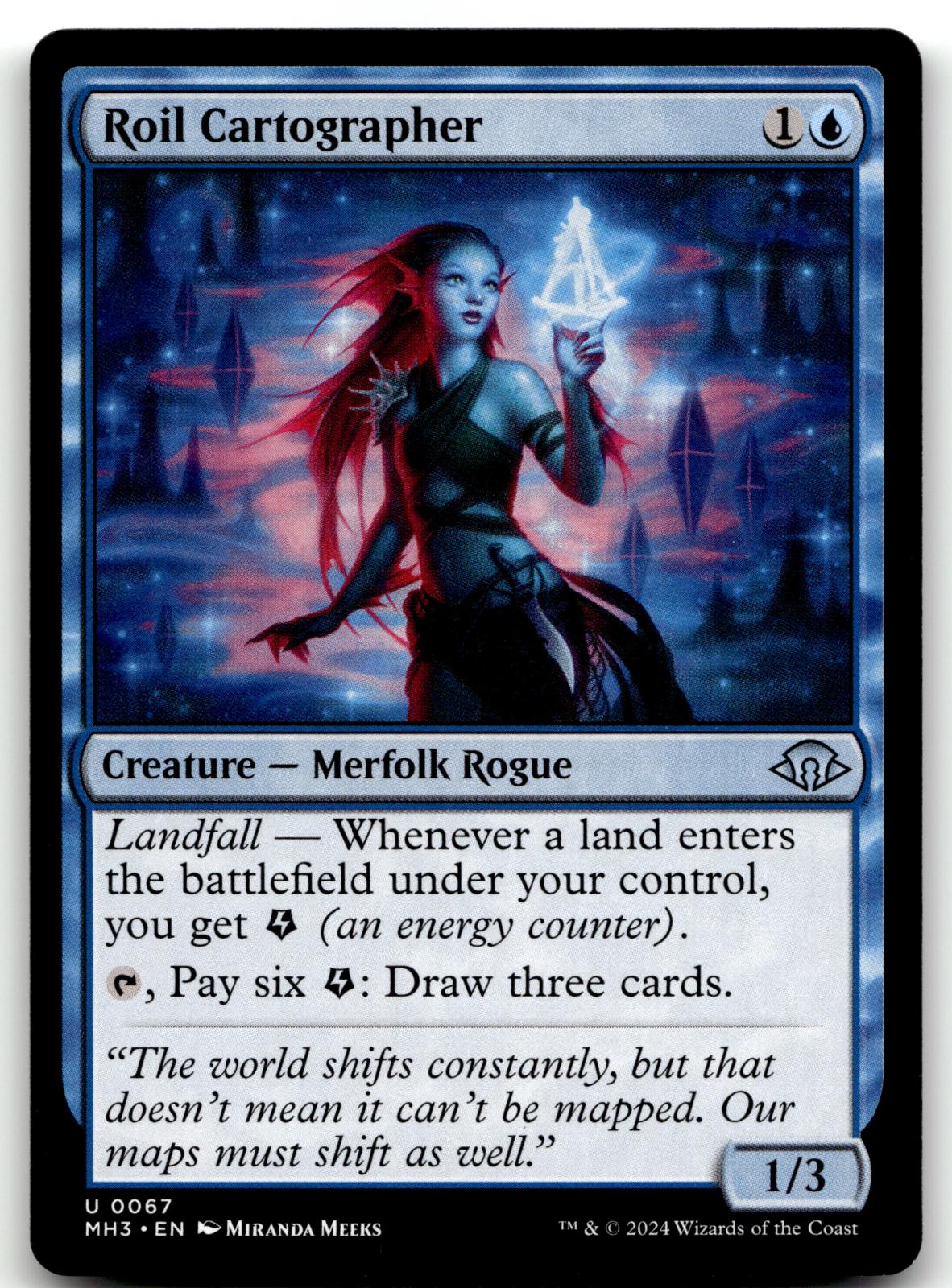 Roil Cartographer 67 Uncommon Modern Horizons 3 Magic: The Gathering Near Mint