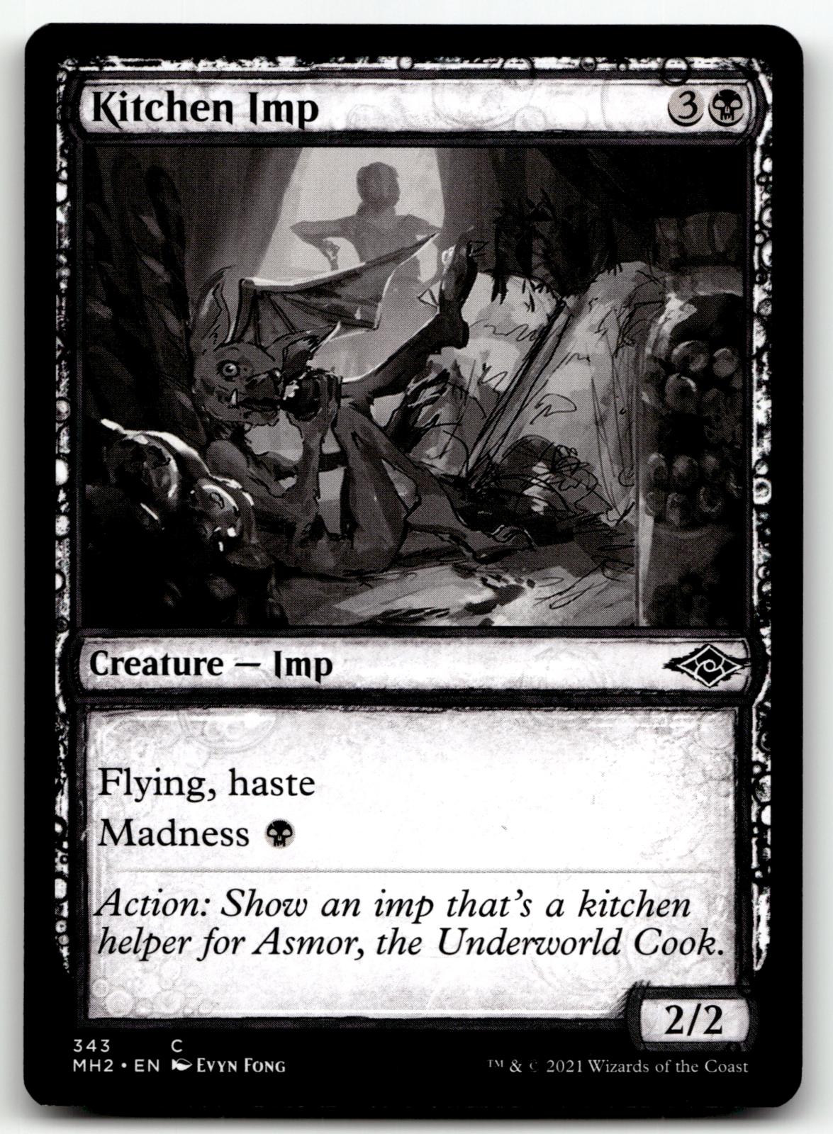 Kitchen Imp (Showcase) 343 Common Modern Horizons 2 Magic: The Gathering NM