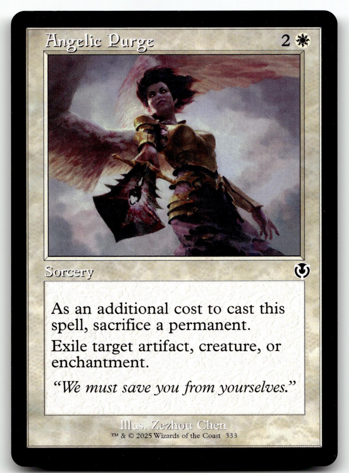 Angelic Purge (Retro Frame) 333 Innistrad Remastered Magic: The Gathering NM