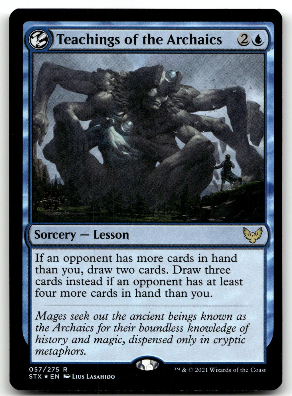 Teachings of the Archaics 57 Strixhaven: School of Mages Magic: The Gathering Foil NM