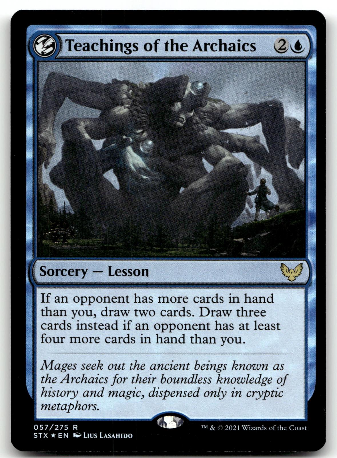 Teachings of the Archaics 57 Strixhaven: School of Mages Magic: The Gathering Foil NM