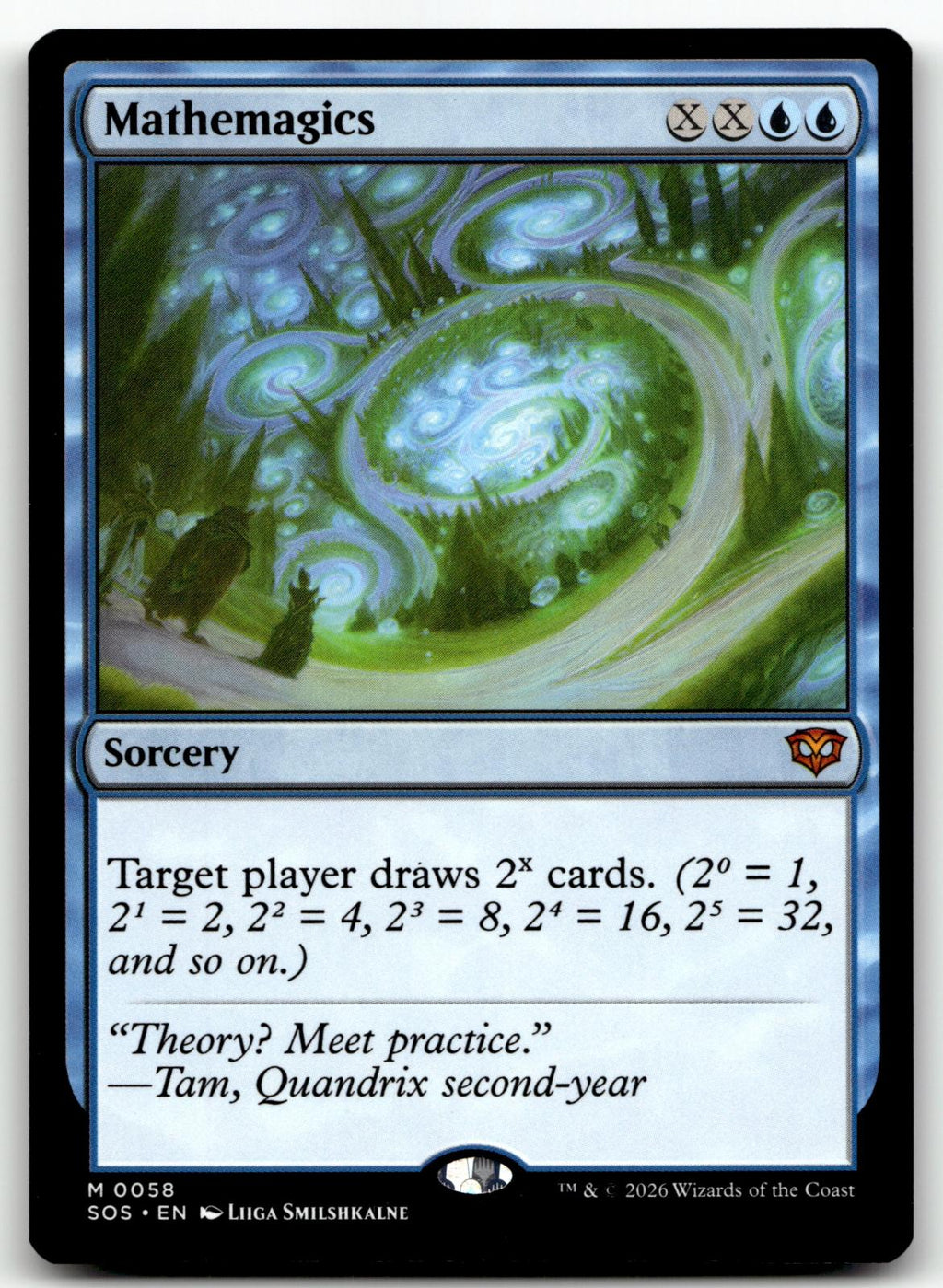 Mathemagics 58 Mythic Secrets of Strixhaven Magic: The Gathering Near Mint