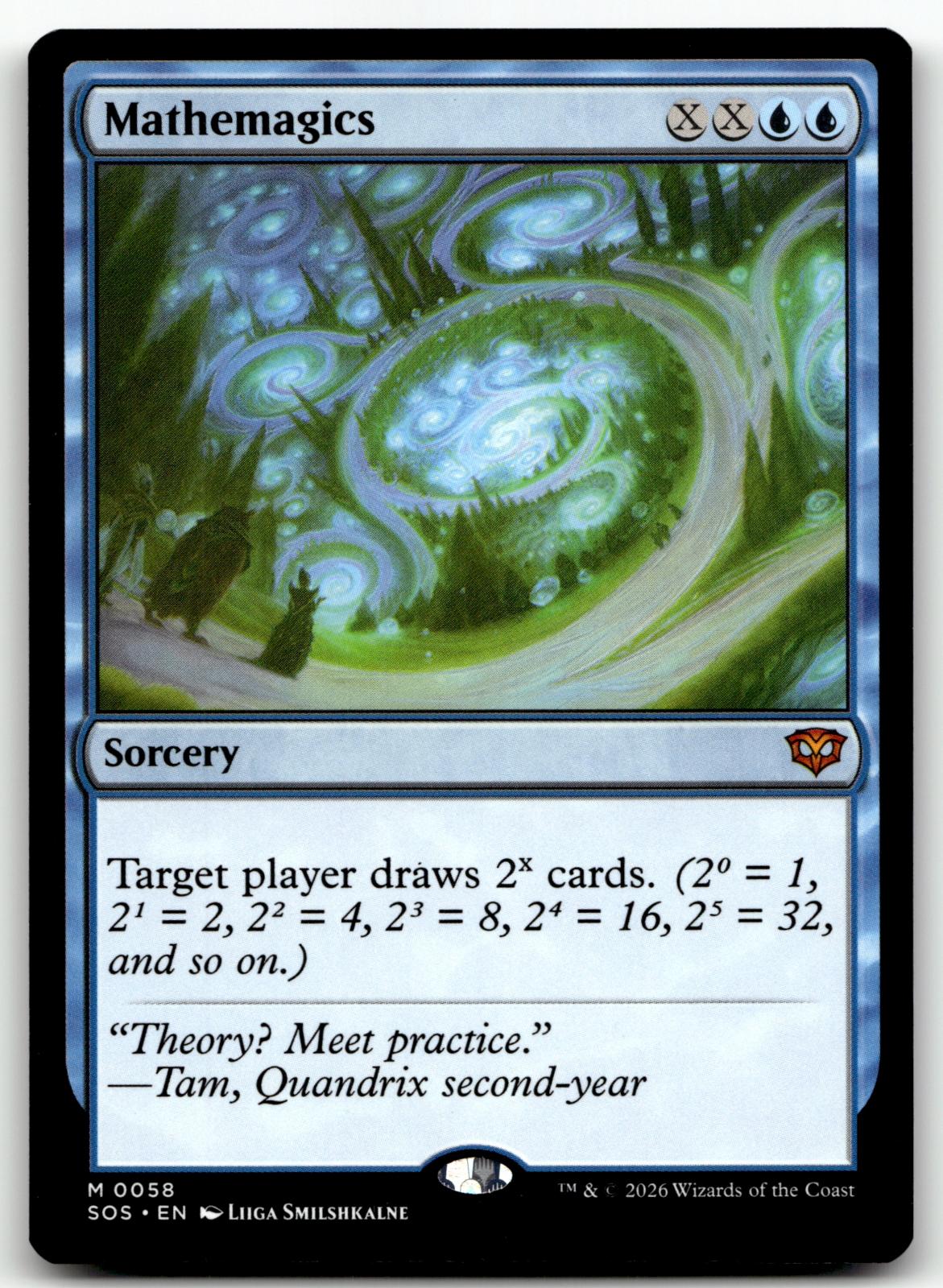 Mathemagics 58 Mythic Secrets of Strixhaven Magic: The Gathering Near Mint
