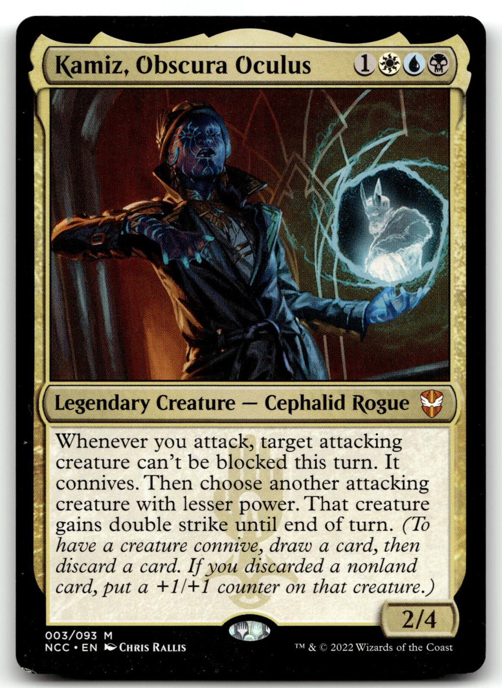 Kamiz, Obscura Oculus 3 Commander: Streets of New Capenna Magic